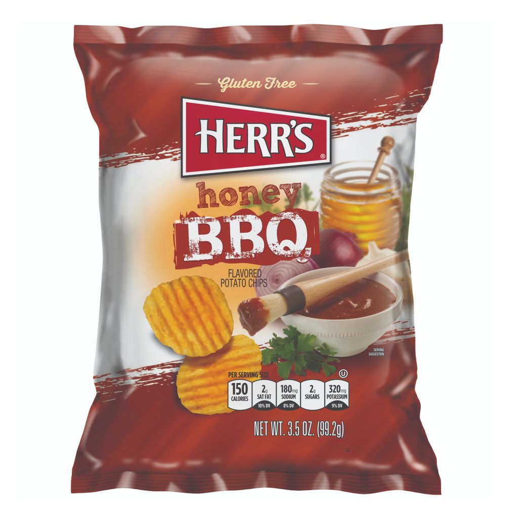 Herr’s Honey Barbeque Potato Chips 99.2g x16 – Trilok General Trading LLC